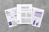 Three pages mocked-up from the Flipping Out 2026 brief.