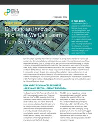 Report Cover: Creating an Innovative Mix